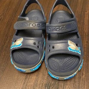 Little boys croc sandals
